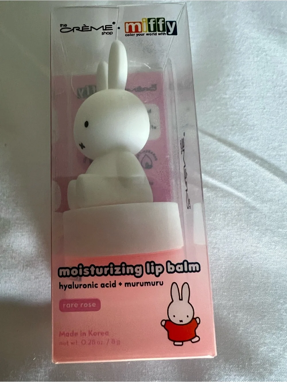 miffy Moisturizing Lip Balm - White & Pink
